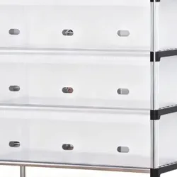 Zapateras antipolvos de de 4 niveles