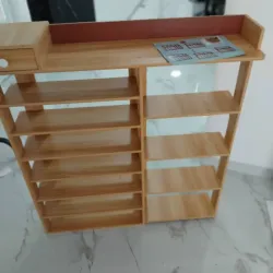 Zapatera de madera