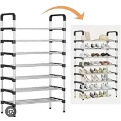 Zapateras de metal con laminas plásticas