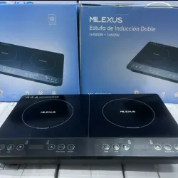Cocina de inducción de doble hornilla Milexus ♨️