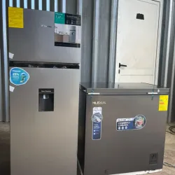 Refrigerador hisense 7.27cuft + Nevera Milexus 7 cuft