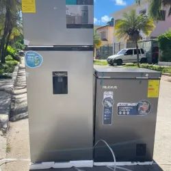 Refrigerador hisense 7.27cuft y Nevera Milexus 4.2 cuft 