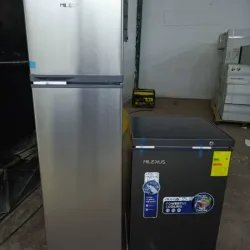 Refrigerador Milexus 6.5cuft + Nevera Milexus 4.2cuft