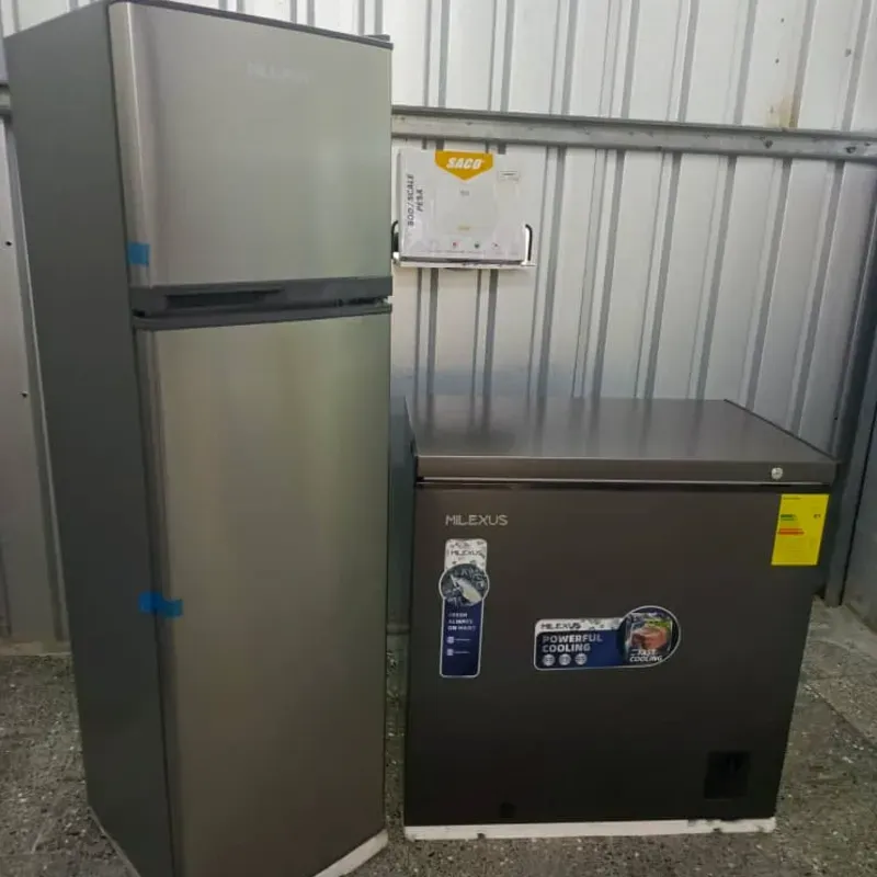 Refrigerador Milexus 6.5cuft + Nevera Milexus 7 cuft 