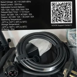 Cargador portátil para vehículos eléctricos