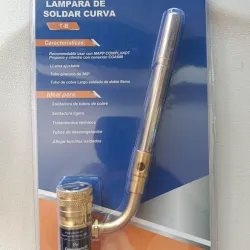 Lámpara de soldar curva sencilla