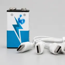 Pilas recargables por USB