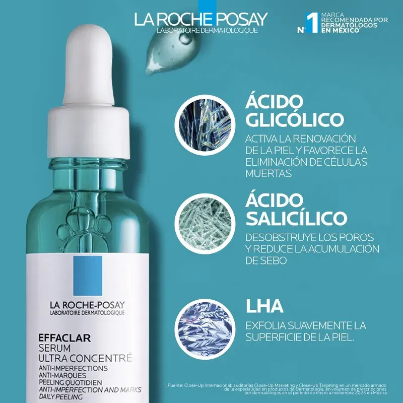 🩵💫SERUM EFFACLAR  LA ROCHE peeling diario 