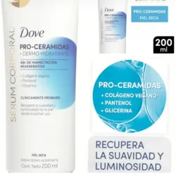 Dove Serum Corporal y Facial Pro-Ceramidas + Dermo Hidratante 200 ml