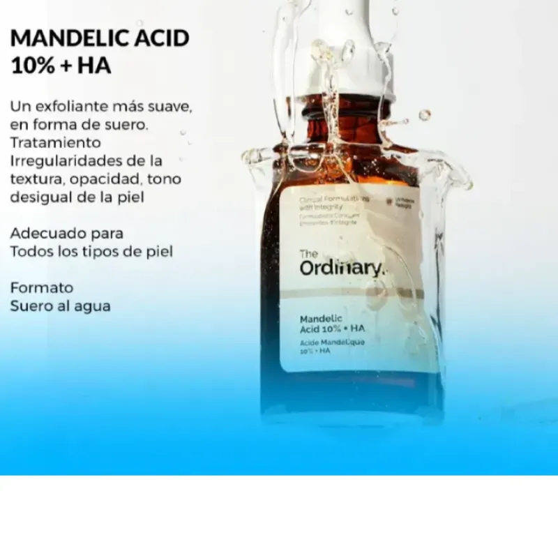 The Ordinary Mandelic Acid 10% + HA | Ácido Mandélico