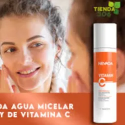 Nevada Agua Micelar Spray de Vitamina C, 150 ml (5.2 fl. oz.)