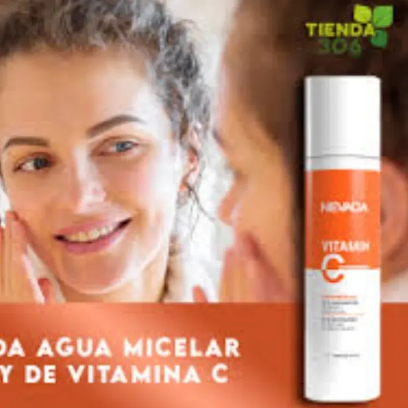 Nevada Agua Micelar Spray de Vitamina C, 150 ml (5.2 fl. oz.)