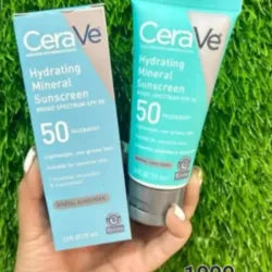 Protector Solar Mineral Hidratante de Sensación Ligera con Niacinamide SPF 50 CeraVe