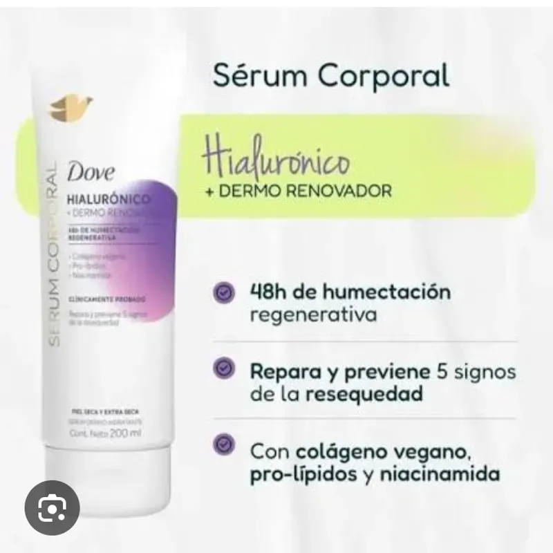 Sérum Corporal Dove Hialurónico 200 Ml