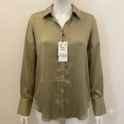 Camisa verde de mujer