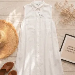 Vestido blanco largo
