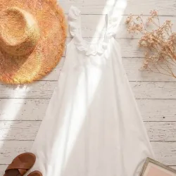 Vestido blanco largo