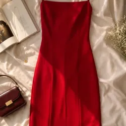 Vestido rojo formal