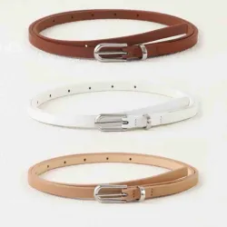 Cinturones de mujer de estilo casual y neutro