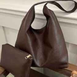 Set de 2 piezas de bolso casual de gran capacidad