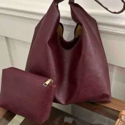 Set de 2 piezas de bolso casual de gran capacidad