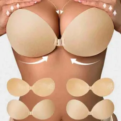 Sujetadores Adhesivos Levantadores, Cubiertas De Pezones Sin Costuras Y Sin Tirantes, Accesorios De Lencería Y Ropa Interior Para Mujeres