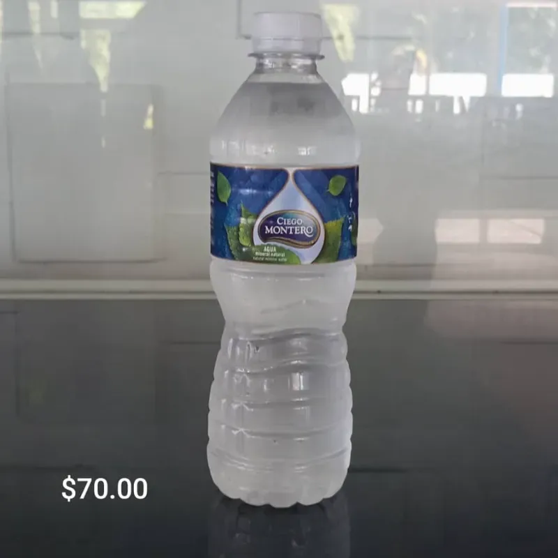 Agua Natural embotellada  500ml