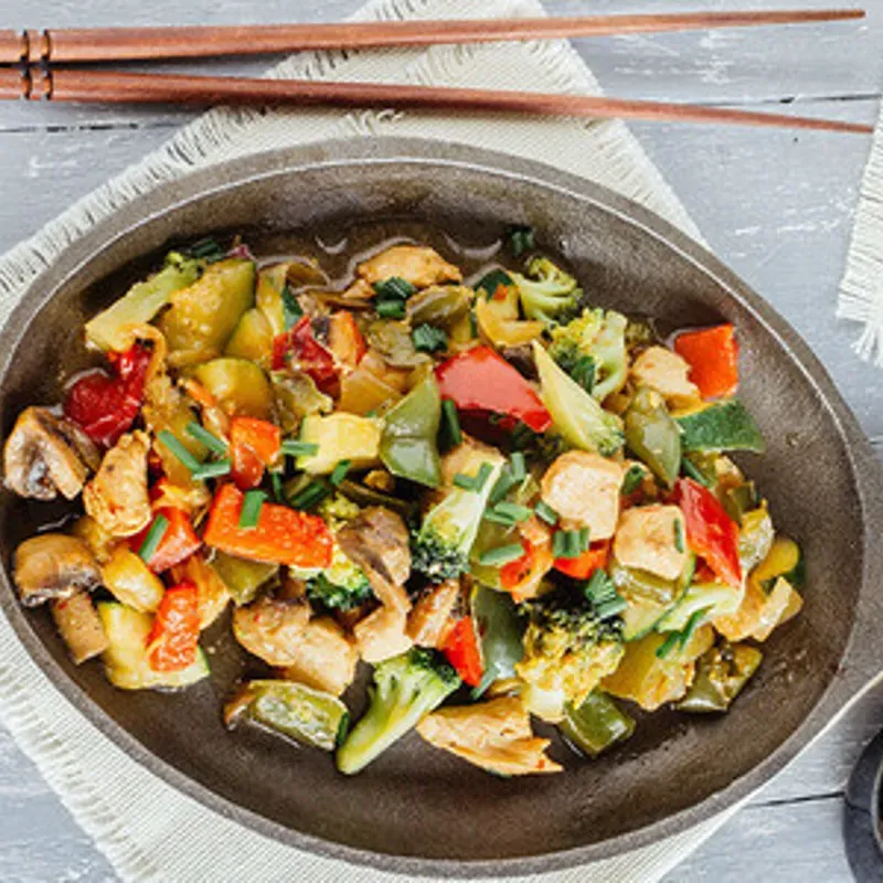 Teppanyaki de Cerdo