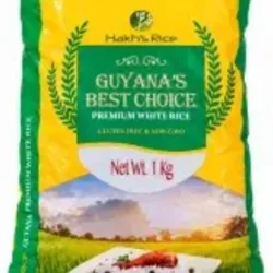 Arroz blanco, bolsa de 1 kg