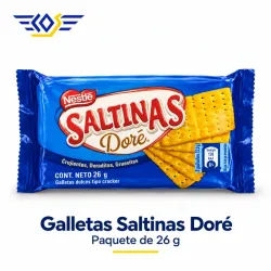 Galletas Saltinas Doré, paquete de 26 g