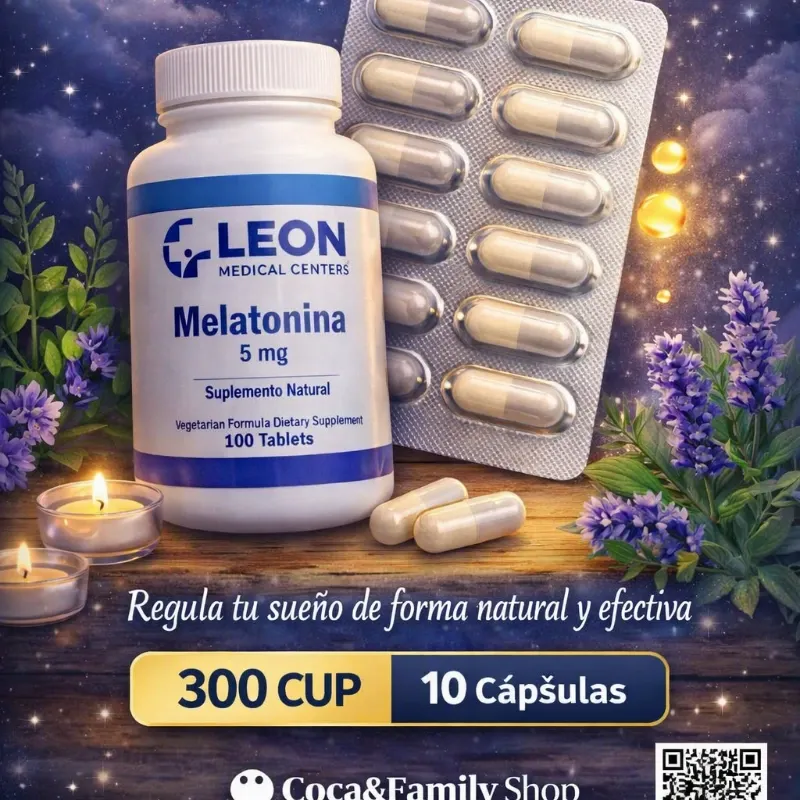 10 CAPSULAS DE MELATONINA
