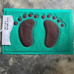 ALFOMBRA VERDE PARA PISO DE PIECITOS