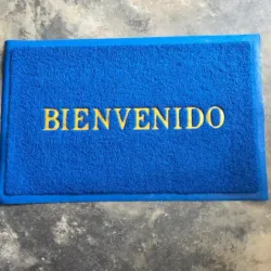ALFOMBRA COLOR AZUL PARA PISO