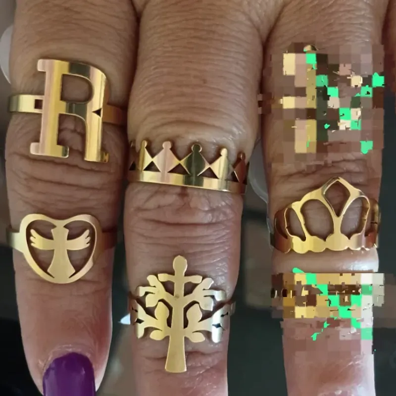 Anillos de acero quirúrgico