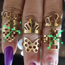 Anillos de acero quirúrgico