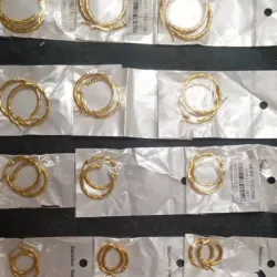 Argollas de acero quirúrgico