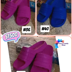 Chancletas de silicona