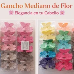🌸✨ Gancho Mediano de Flor ✨🌸