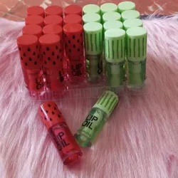 LIP OIL SANDIA VERDE Y ROJA
