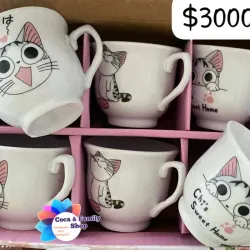 Juego de tazas de café 2