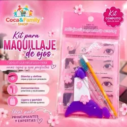 KIT DE STENSILS PARA MAQUILLAJE 😍