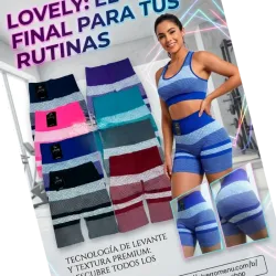 LICRAS CORTAS LEVANTA GLUTEO
