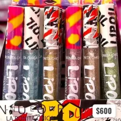 Lip oil con brillitos ✨