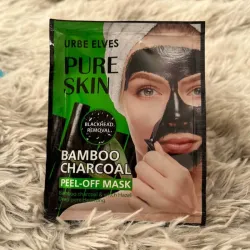 🖤✨ Mascarilla Peel Off de Carbón de Bambú – 20g ✨🖤