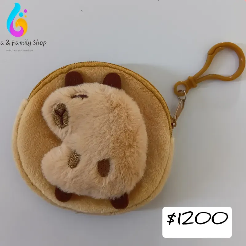 MONEDERO DE CAPIBARA MODELO 2