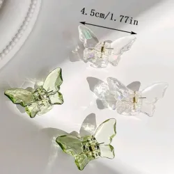 PAREJA DE GANCHOS PEQUEÑOS DE MARIPOSA