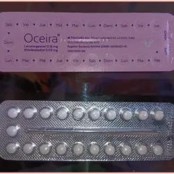 Pastillas anticonceptivas Oceira (Etinor)