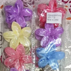 PELLIZCO FLOR HAWAIANA 8cm MOD. 4