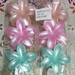 PELLIZCO FLOR HAWAIANA 8cm MOD. 3