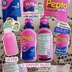 PEPTO-BISMOL ULTRA! 🌸